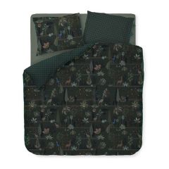 Pip Studio Dekbedovertrek Alberi Dark Green 240x200/220cm